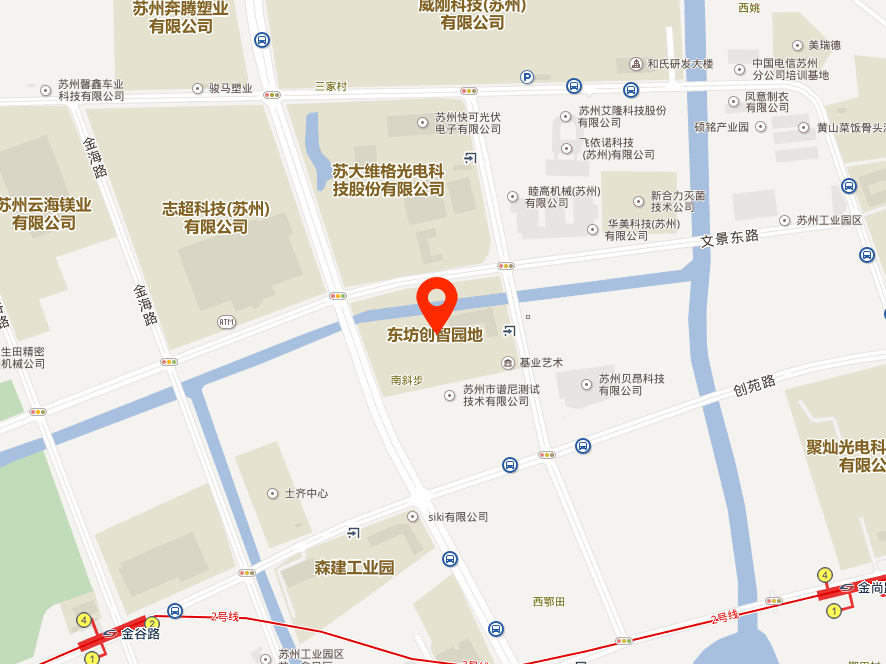 东坊创智园地地图位置